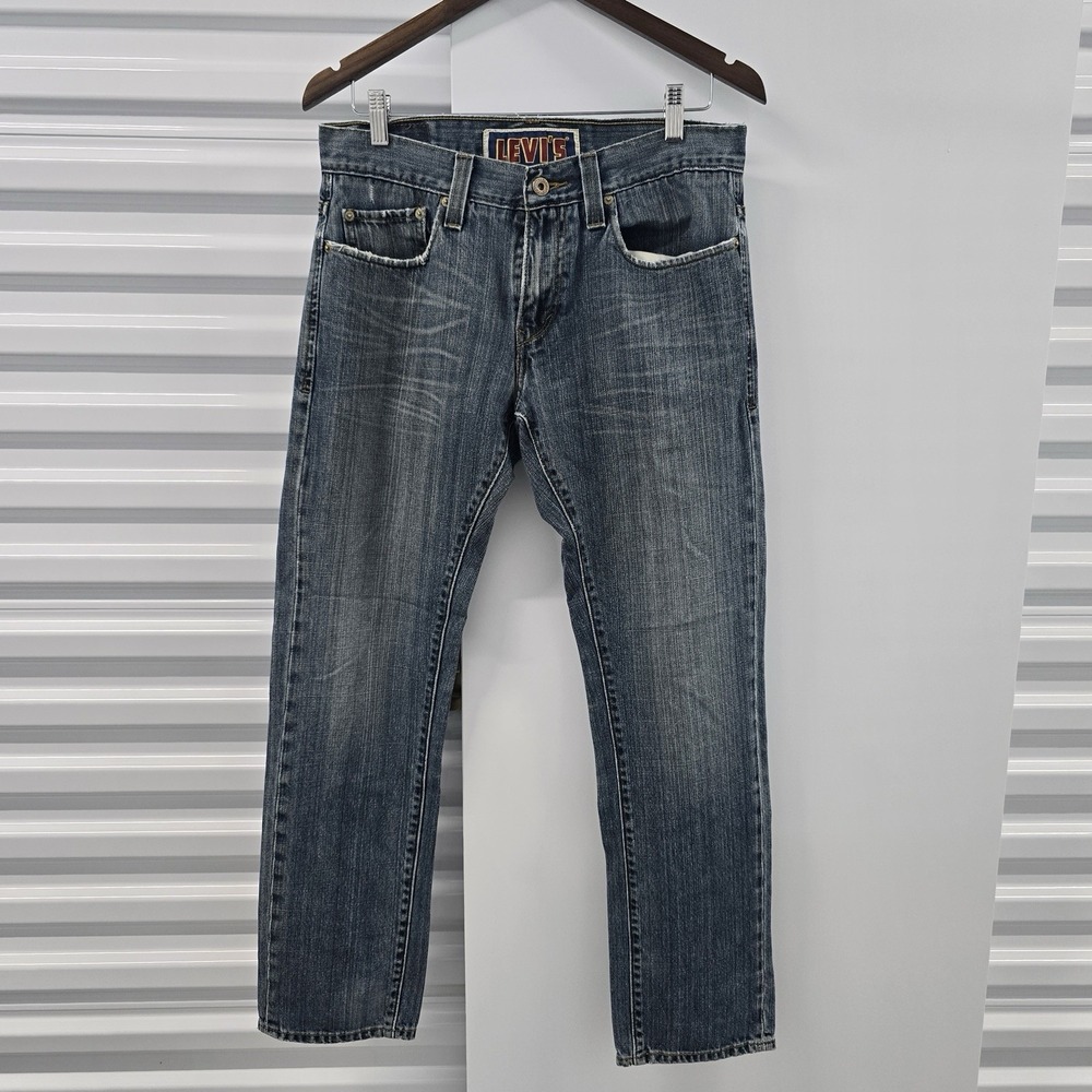 Levis 511 Skinny Jeans Mens 32x29 Blue Medium Wash Cotton Denim‎ Pants